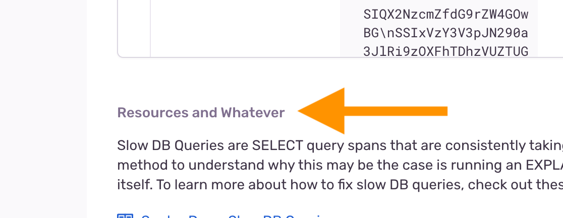 Screenshot from Sentry